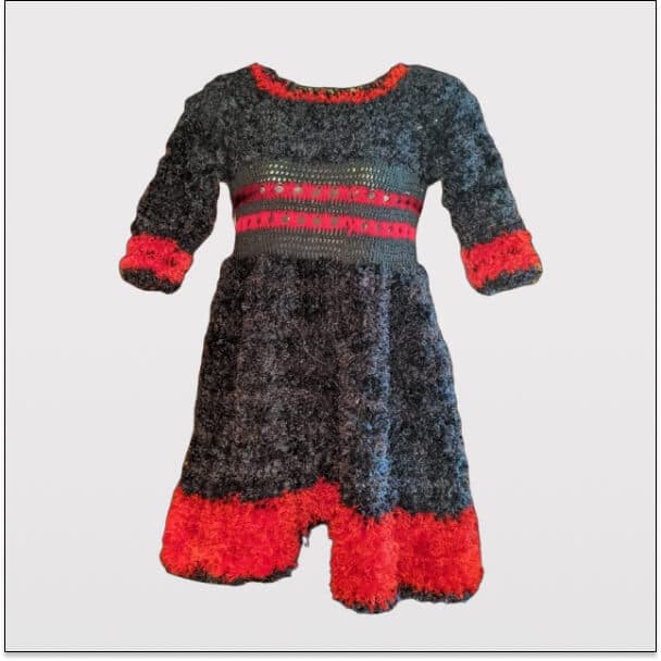 Fluffy Knit Dress